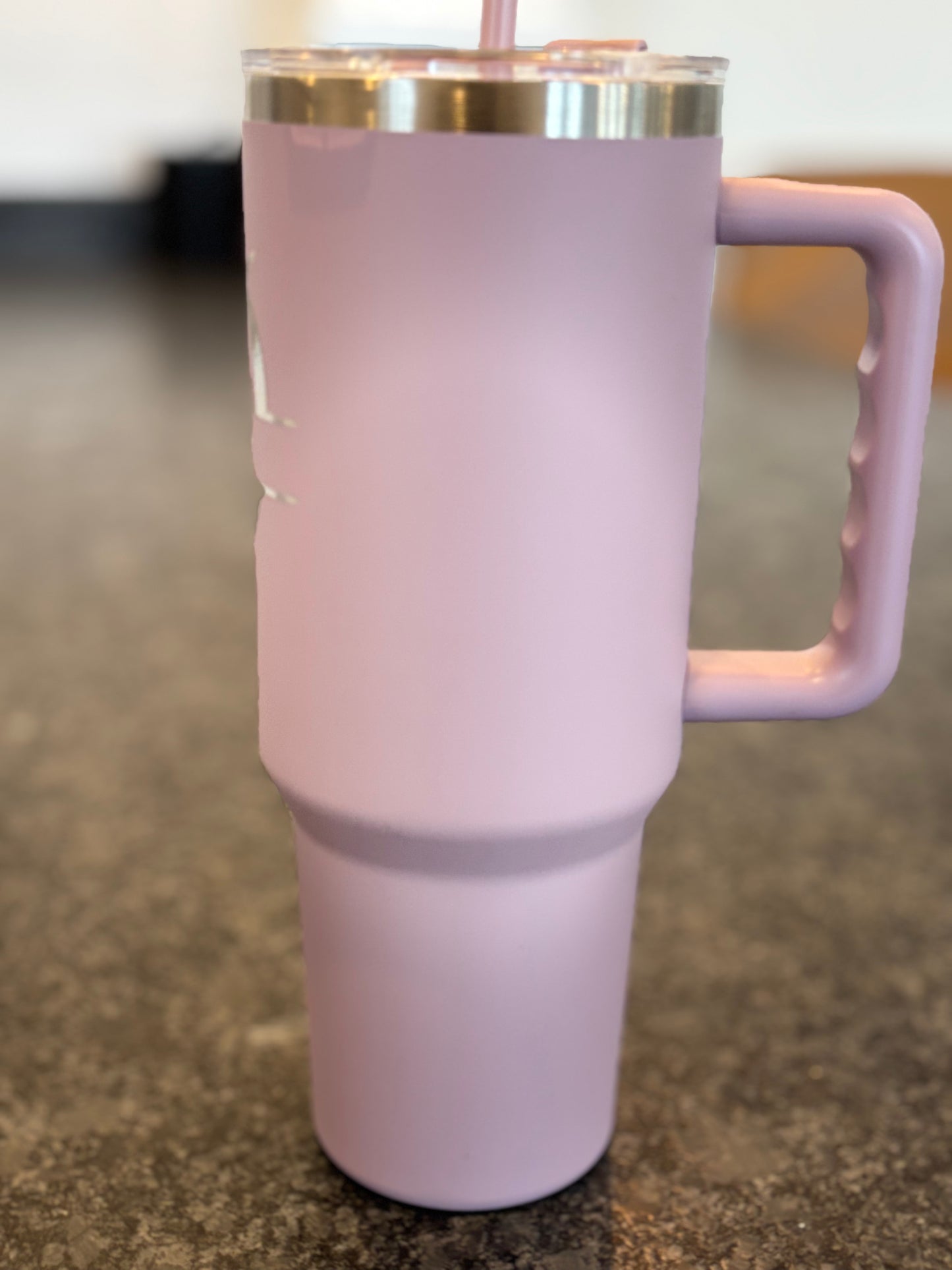 40oz Personalized Tumbler - Custom Name/Initial Design