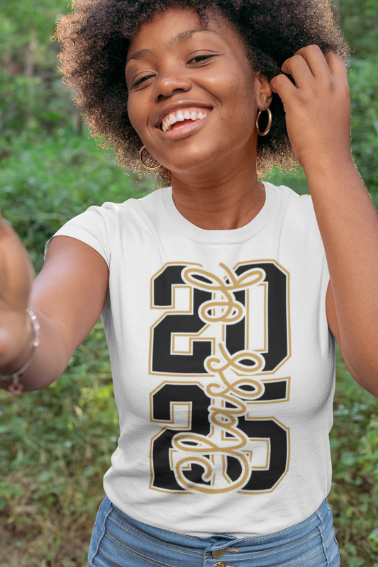 Class of 2025 Stacked Script Tee